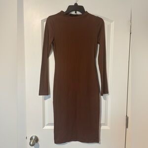 Absolutely Chocolate Long Sleeve Dress